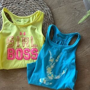Bundle of Under Armour Toddler Tanks